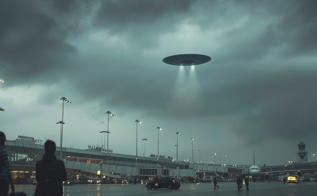 The Chicago O'Hare Airport UFO