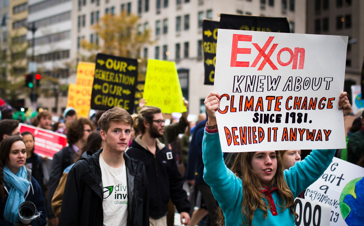 Климатические активисты. Мета выбор