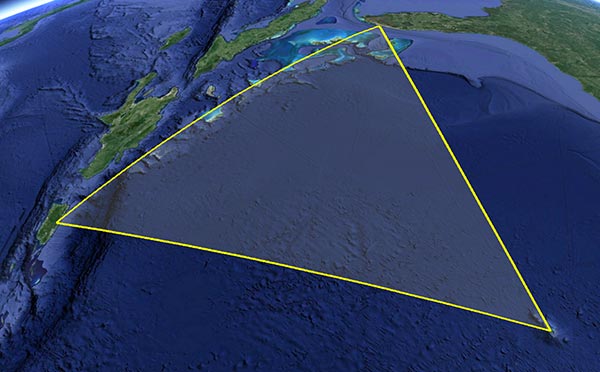 The Bermuda Triangle and the Devil's Sea
