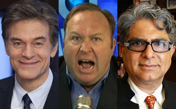 Trinity: Interview with Dr. Oz, Alex Jones, and Deepak Chopra