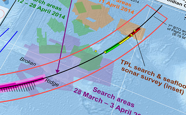 Chasing Malaysian Airlines MH370